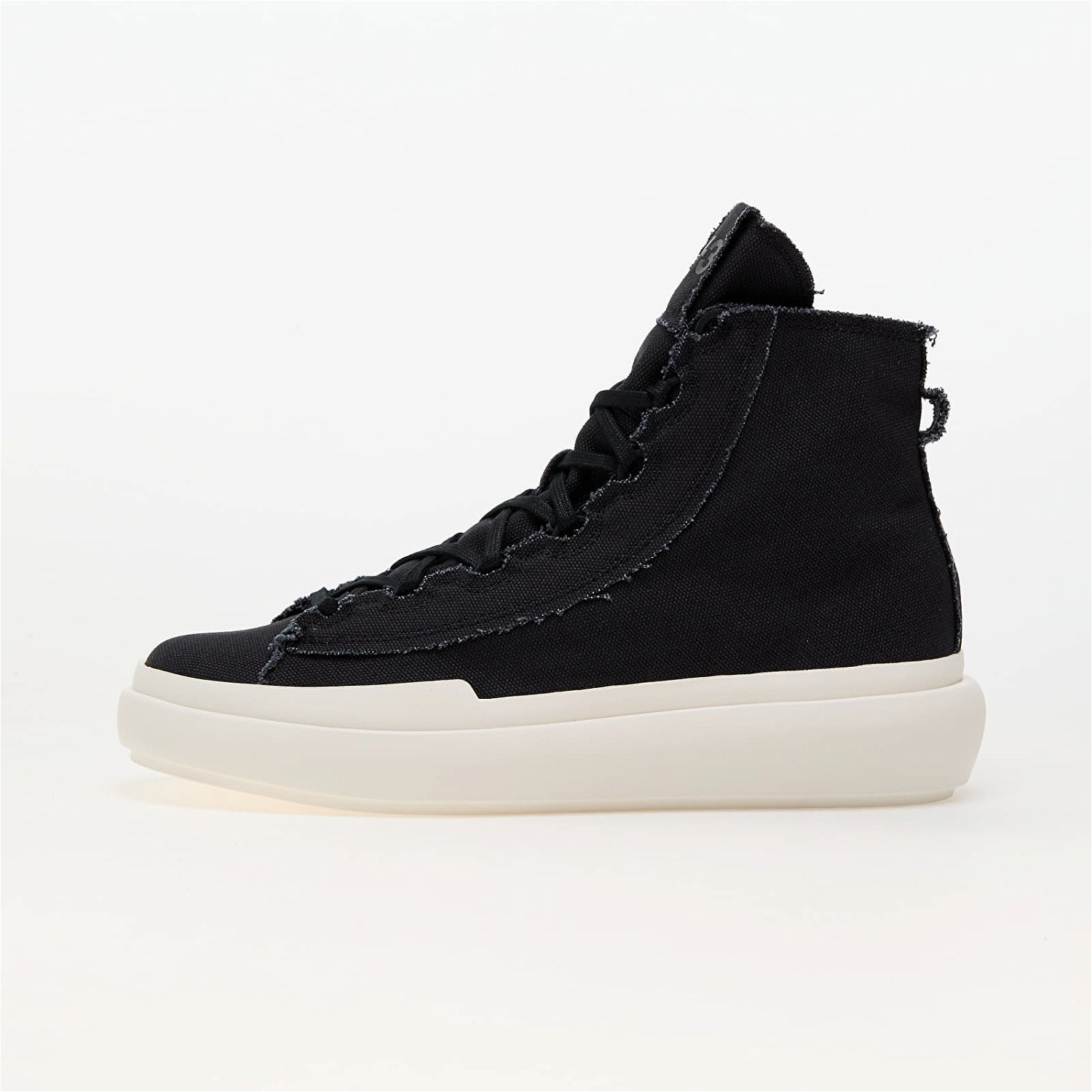 Sneakerek és cipők Y-3 Nizza High Black/ Black/ Off White Fekete | ID1459, 0