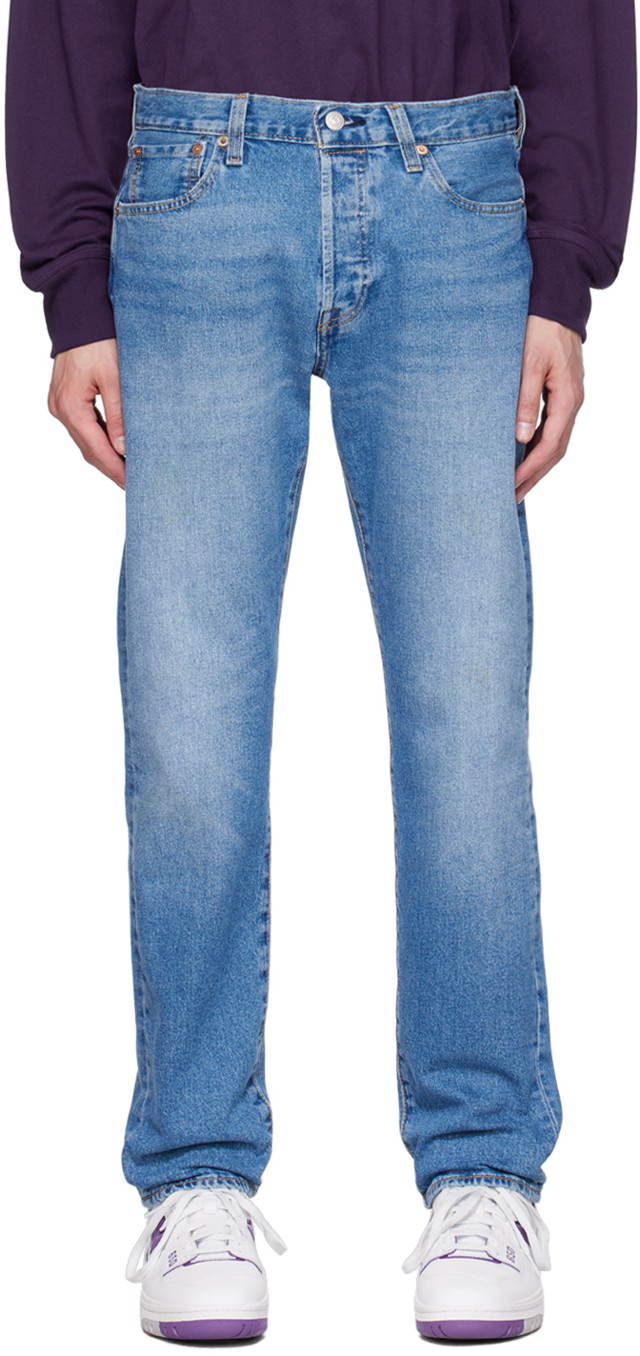 Farmer Levi's 501 Slim Taper Jeans Kék | 28894-0247