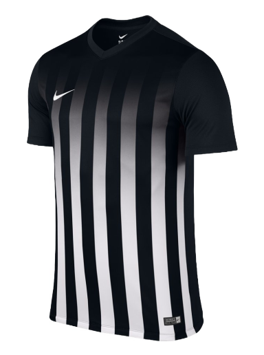 Sportmezek Nike Striped Division II Jersey Fekete | 725893-010