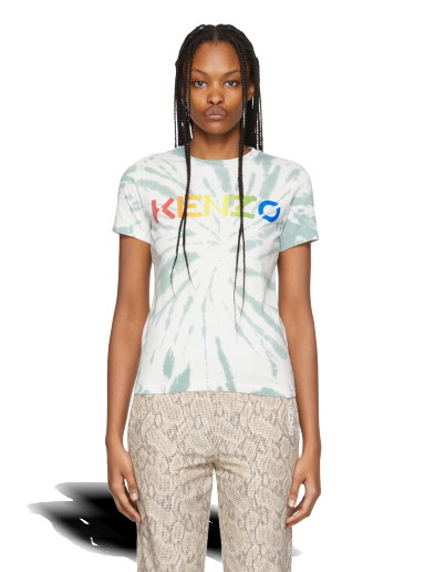 Póló KENZO Cotton T-Shirt Zöld | FC52TS8544SA
