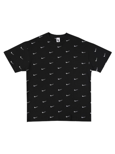 Póló Nike All Over Swoosh Logo T-Shirt Fekete | CK4094-010