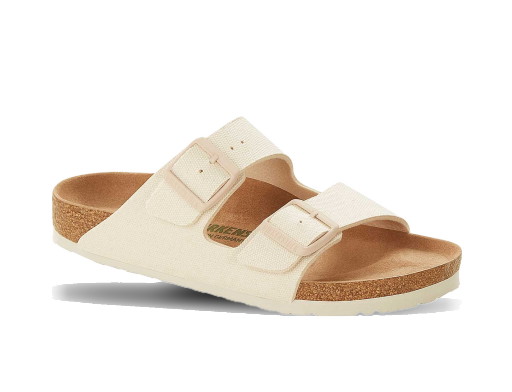 Sneakerek és cipők Birkenstock Sandalen Arizona TEX Canvas, eggshell Bézs | 1022291