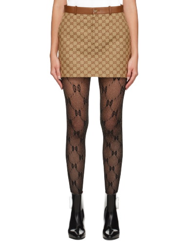 Szoknya Gucci GG Miniskirt Bézs | 743867 Z8AV6