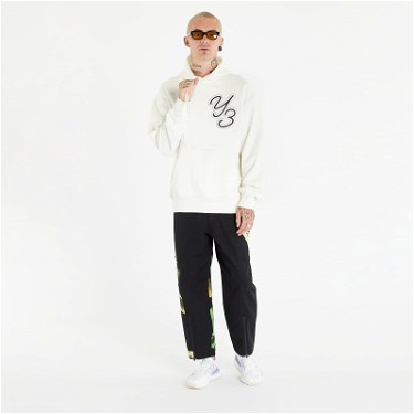 Sweatshirt Y-3 Graphic Logo Hoodie UNISEX Off White Fehér | IT7524, 3