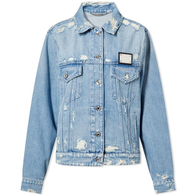 Dzsekik Dolce & Gabbana Denim Jacket Blue Kék | F9M00DG8GJ3-S9001