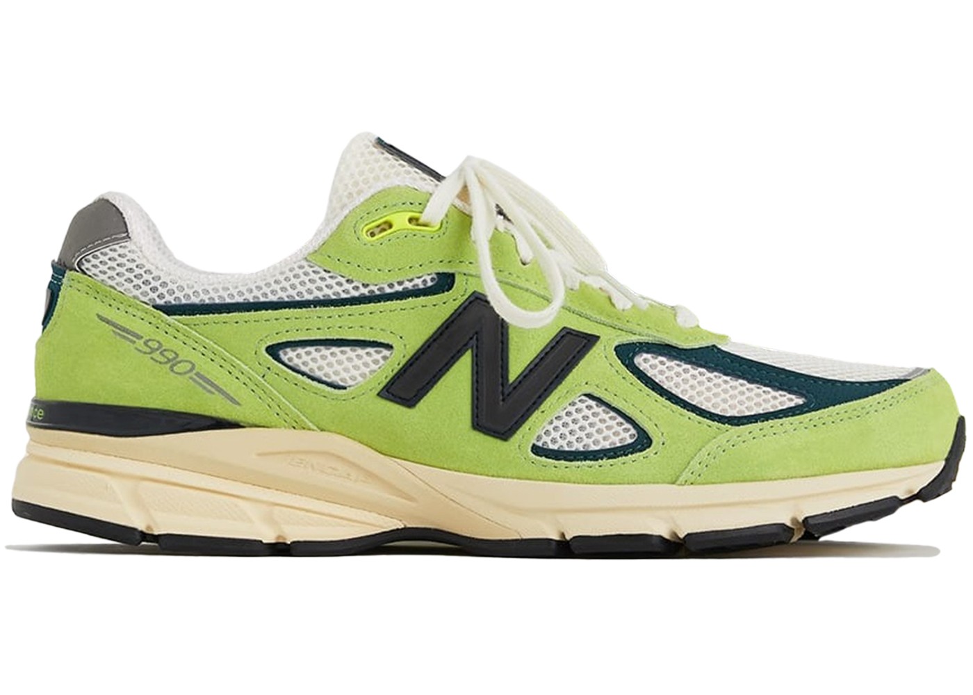Sneakerek és cipők New Balance 990v4 Made in USA "Hi-Lite" Zöld | U990NB4, 1