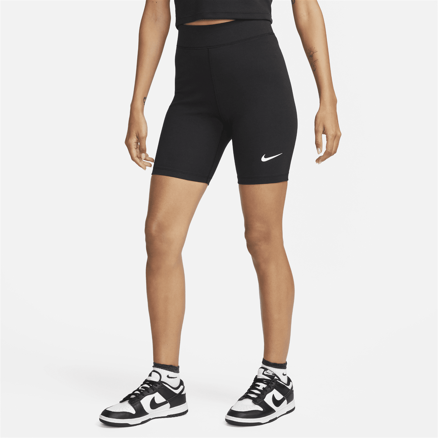 Rövidnadrág Nike Sportswear Classics Bike Shorts Fekete | DV7797-010, 0
