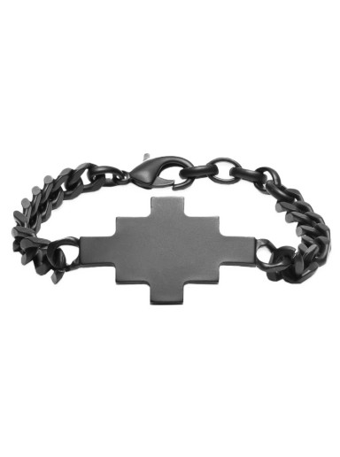 Karkötők Marcelo Burlon Cross Bracelet Fekete | CMOA013C99MET0011000