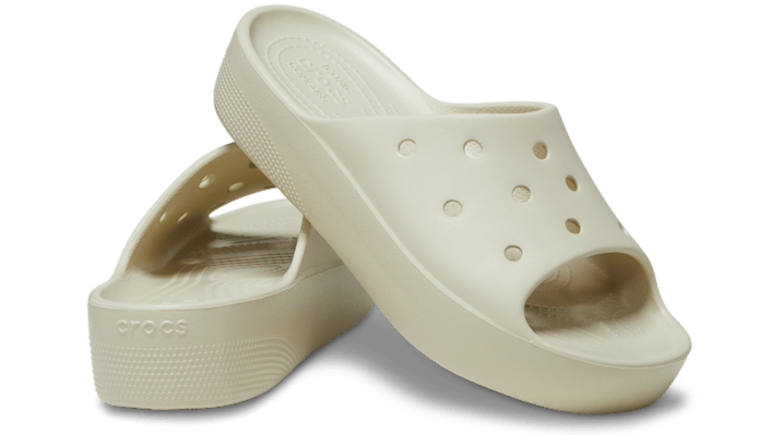 Sneakerek és cipők Crocs Classic Platform Slides Bézs | 208180-2Y2, 1