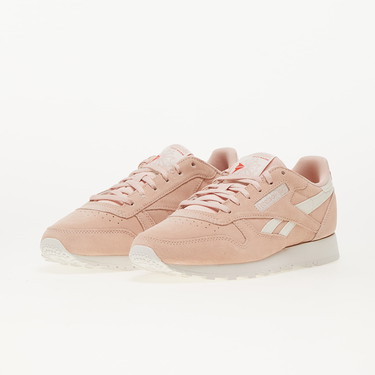 Sneakerek és cipők Reebok Classic Leather "Pospin/Chalk" W Rózsaszín | 100033451, 4