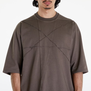 Póló Rick Owens DRKSHDW Jumbo Short Sleeve T-Shirt Dust Barna | DU01D1274 RIGET1 34, 1
