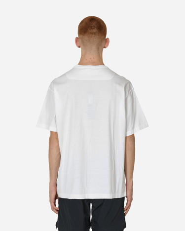 Póló Stone Island Garment Dyed Embroidered Logo T-Shirt Fehér | 801520457 V0001, 3