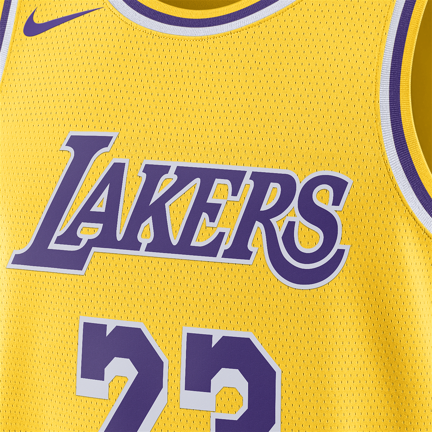 Sportmezek Nike Dres Dri-FIT NBA Swingman Los Angeles Lakers Icon Edition 2022/2023 - Žlutá Sárga | DN2009-733, 1