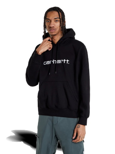 Sweatshirt Carhartt WIP WIP Hooded Fekete | I030230.0D2XX