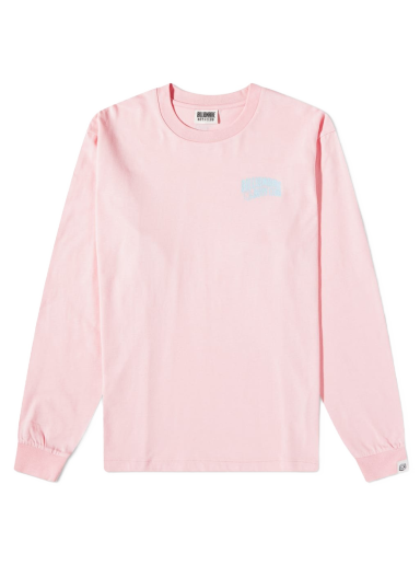 Long Sleeve Small Arch Logo Tee Pink