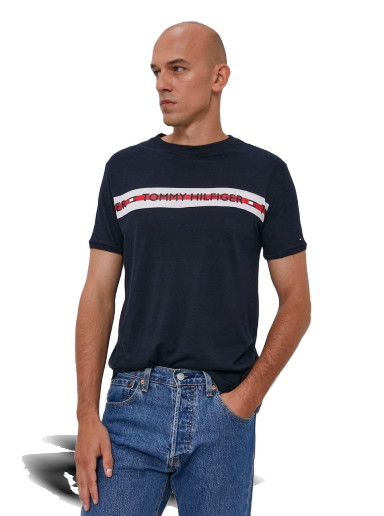 Póló Tommy Hilfiger Tee Sötétkék | UM0UM01915.4891