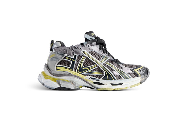 Sneakerek és cipők Balenciaga Runner Grey Yellow Szürke | 772774W3RMU1279