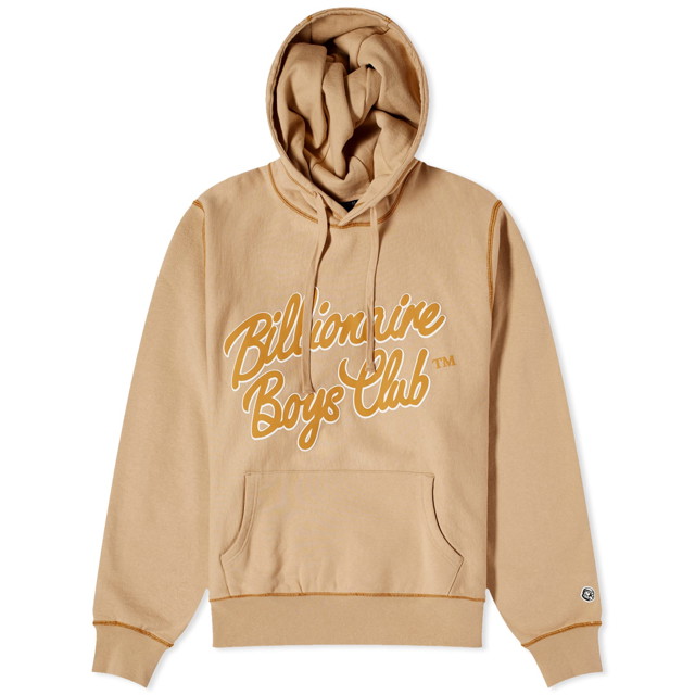 Sweatshirt BILLIONAIRE BOYS CLUB Script Logo Hoodie Bézs | B24128-TAN