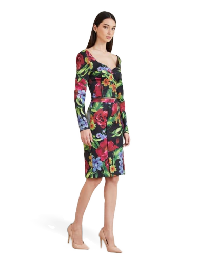 Szoknya GUESS Marciano Floral Print Mini Skirt Többszínű | 4RGD016718Z