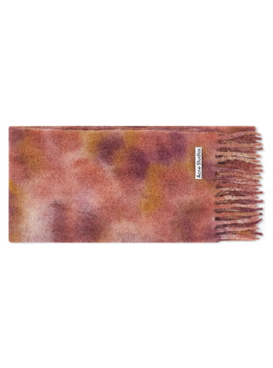 Sálak és kendők Acne Studios Varinga Tie-Dye Mohair Scarf Burgundia | CA0284-DIK