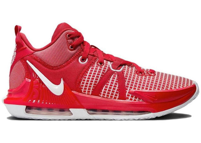 Sneakerek és cipők Nike LeBron Witness 7 TB University Red 
Piros | DZ3299-600