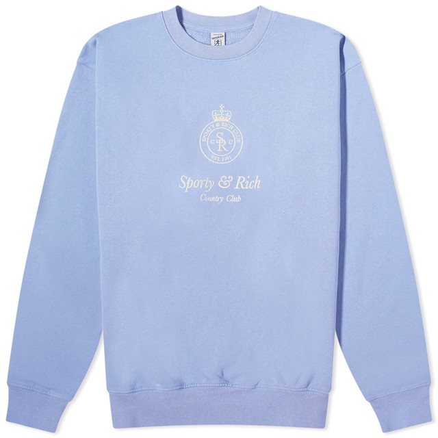 Crown Embroidered Crew Sweat