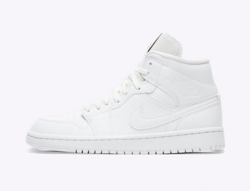 Air Jordan 1 Mid "Triple White"