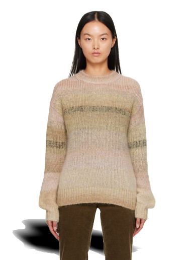 Pulóver Acne Studios Striped Sweater Bézs | A60372-