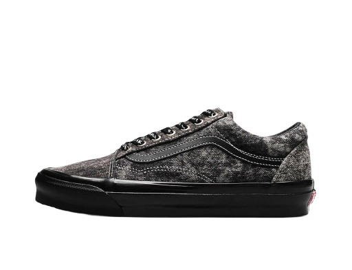 Sneakerek és cipők Vans Old Skool LX Jim Goldberg Acid Wash Denim Black Fekete | VN0A4P3X00U