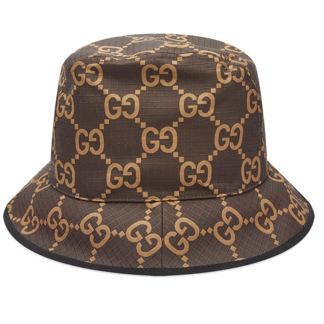 Kalapok Gucci GG Ripstop Bucket Hat Bézs | 768378-4HA5N-8660