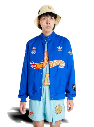 Dzsekik adidas Originals Sean Wotherspoon x Hot Wheels Jacket Sötétkék | HT6584