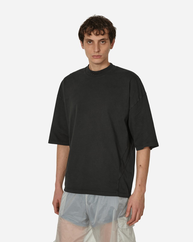 Póló Reebok Oversized T-Shirt Washed Black Fekete | RMAA001C99JER002