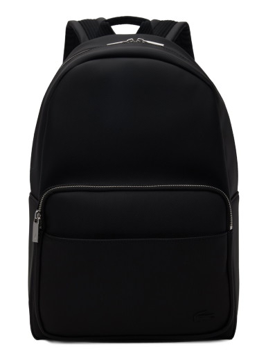 Hátizsákok Lacoste Petit Piqué Backpack Fekete | NH4430HC_000
