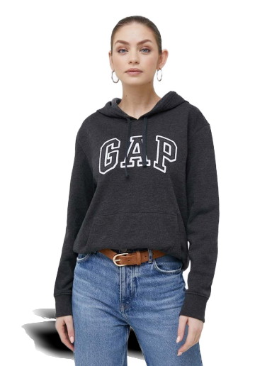 Sweatshirt GAP Full-Zip Hoodie Szürke | 463506.03CHARCOAL