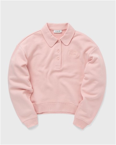 Sweatshirt Lacoste SWEATSHIRTS Half-Zips Rózsaszín | SF3469-KF9, 0