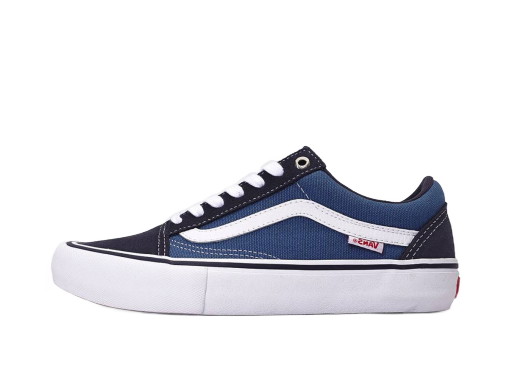 Sneakerek és cipők Vans Old Skool Pro Navy White Sötétkék | VN000ZD40NS