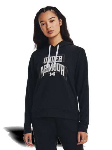 Sweatshirt Under Armour Rival Terry Hoodie Fekete | 1379610-001