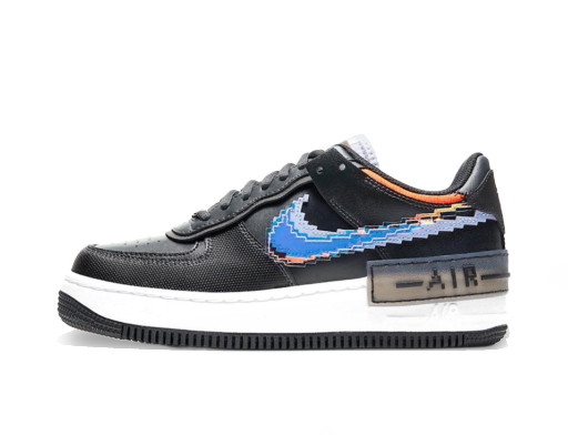 Sneakerek és cipők Nike Air Force 1 Low Shadow 8 Bit Black W Fekete | CV8480-001