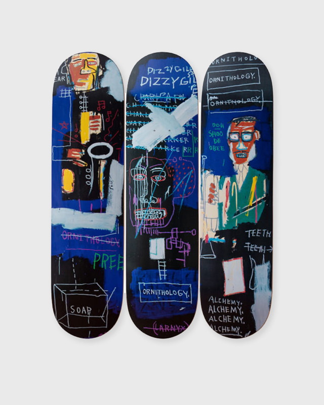 Lakberendezés The Skateroom Jean-Michel Basquiat Horn Players Deck 3-Pack Többszínű | 5407006110286