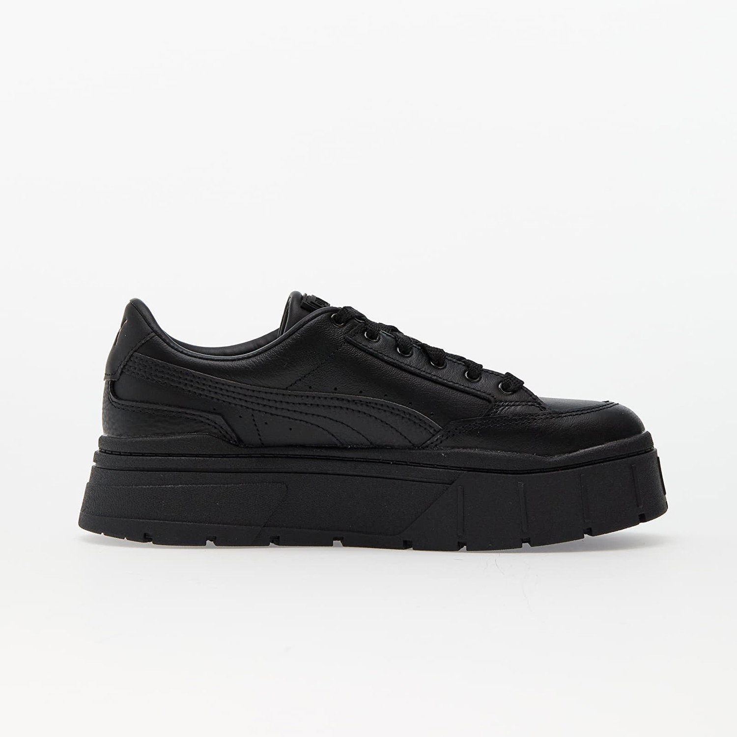 Sneakerek és cipők Puma Mayze Stack Leather W Fekete | 38441202, 1