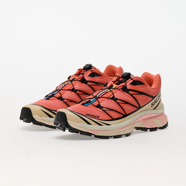 Sneakerek és cipők Salomon XT-6 Living Coral/ Black/ Cement 
Piros | L47445000, 4