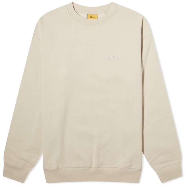 Pulóver Dime Classic Small Logo Sweat Fekete | DIMESP2412FOG