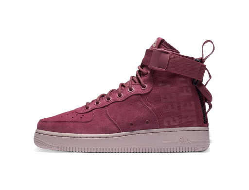 Sneakerek és cipők Nike SF Air Force 1 Mid Force Is Female Vintage Wine W Burgundia | AJ1698-600