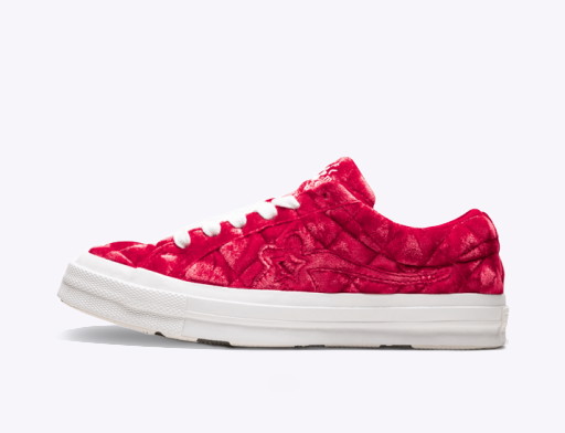 Sneakerek és cipők Converse Golf Le Fleur x One Star ''Quilted Velvet Cherry'' 
Piros | 165598C