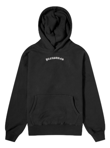 Sweatshirt Pleasures Neural Hoodie Fekete | P23F009-BLK
