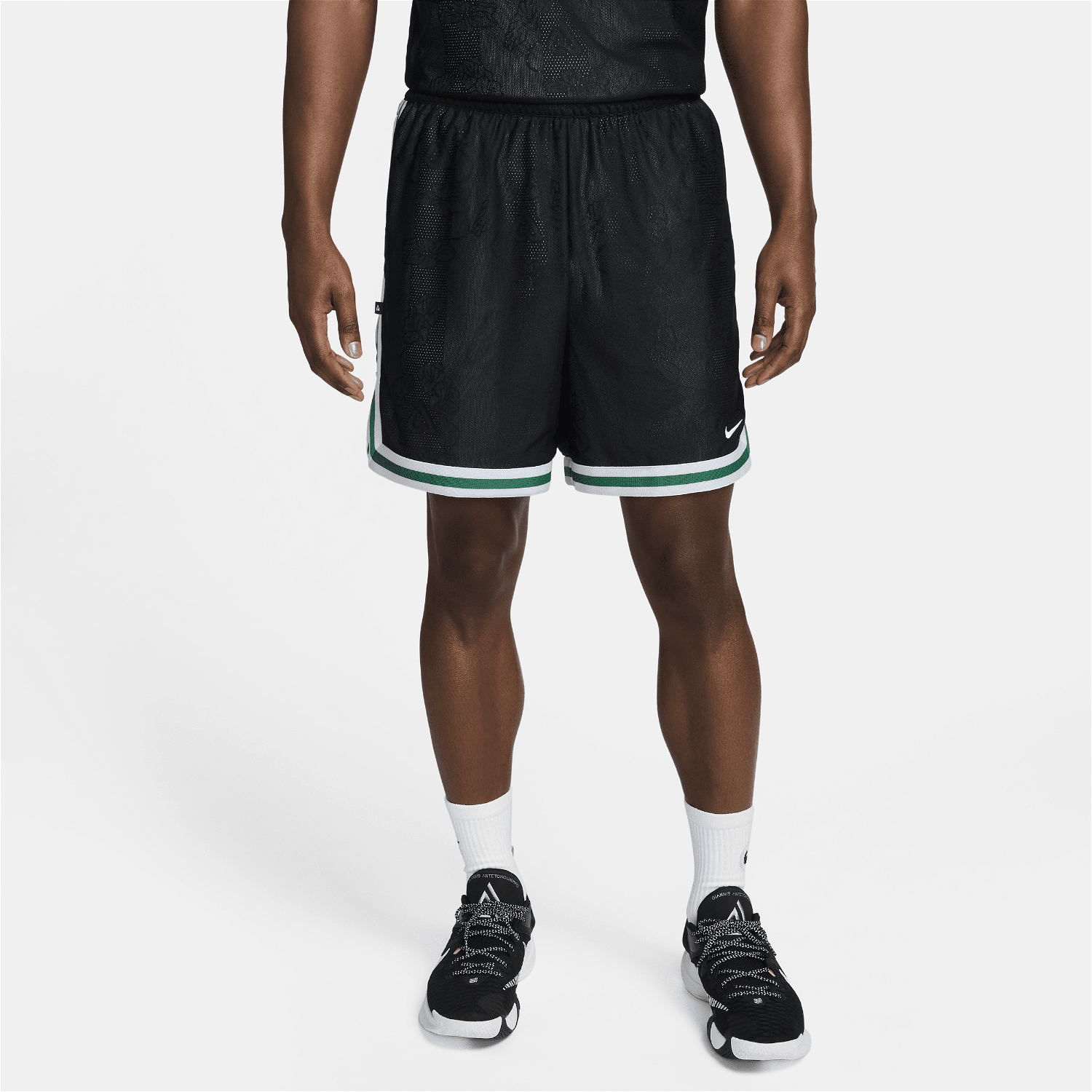 Rövidnadrág Nike Giannis Dri-FIT DNA Fekete | FZ0827-010, 0