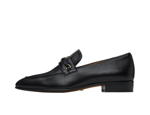 Sneakerek és cipők Gucci Horsebit Interlocking G Loafers "Black" Fekete | 740434 AABUV