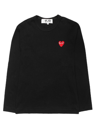 Póló Comme des Garçons PLAY T-Shirt Fekete | AZ T118 051 1