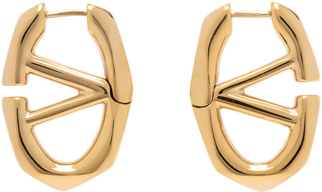 Fülbevaló Valentino Garavani VLogo Boldies Earrings "Gold" Fémes | 4W2J0U44MET