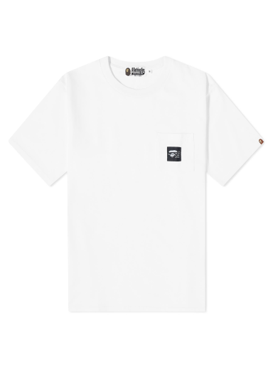 Póló BAPE Label Pocket T-Shirt Fehér | 001CSJ801009M-WHT